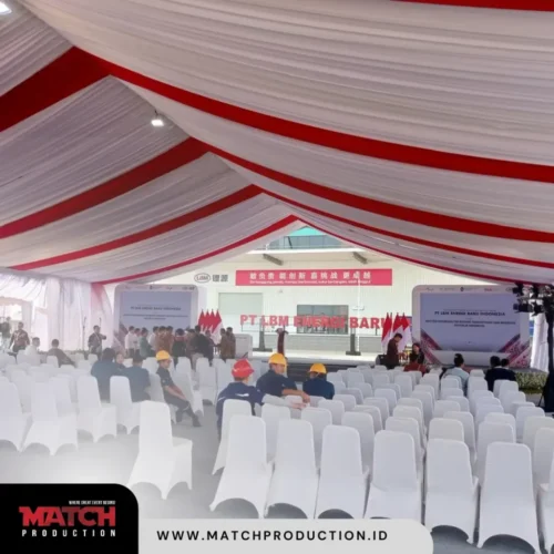 Match Production Spesialis Sewa Tenda Roder Dan Dekorasi Kain Terbaik. Hubungi Segera Untuk Layanan Profesional!
